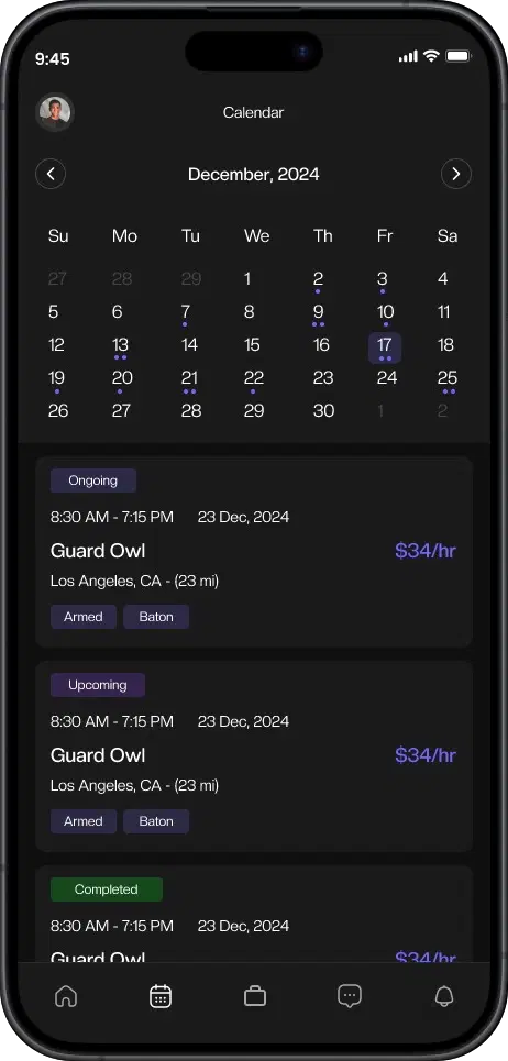 Guard Management Dashboard